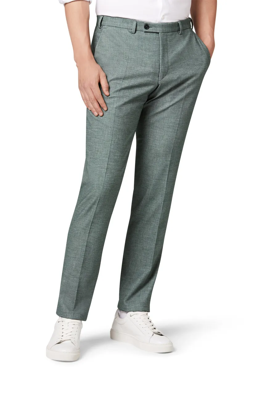 Abito digel verde slim fit hyperstretch