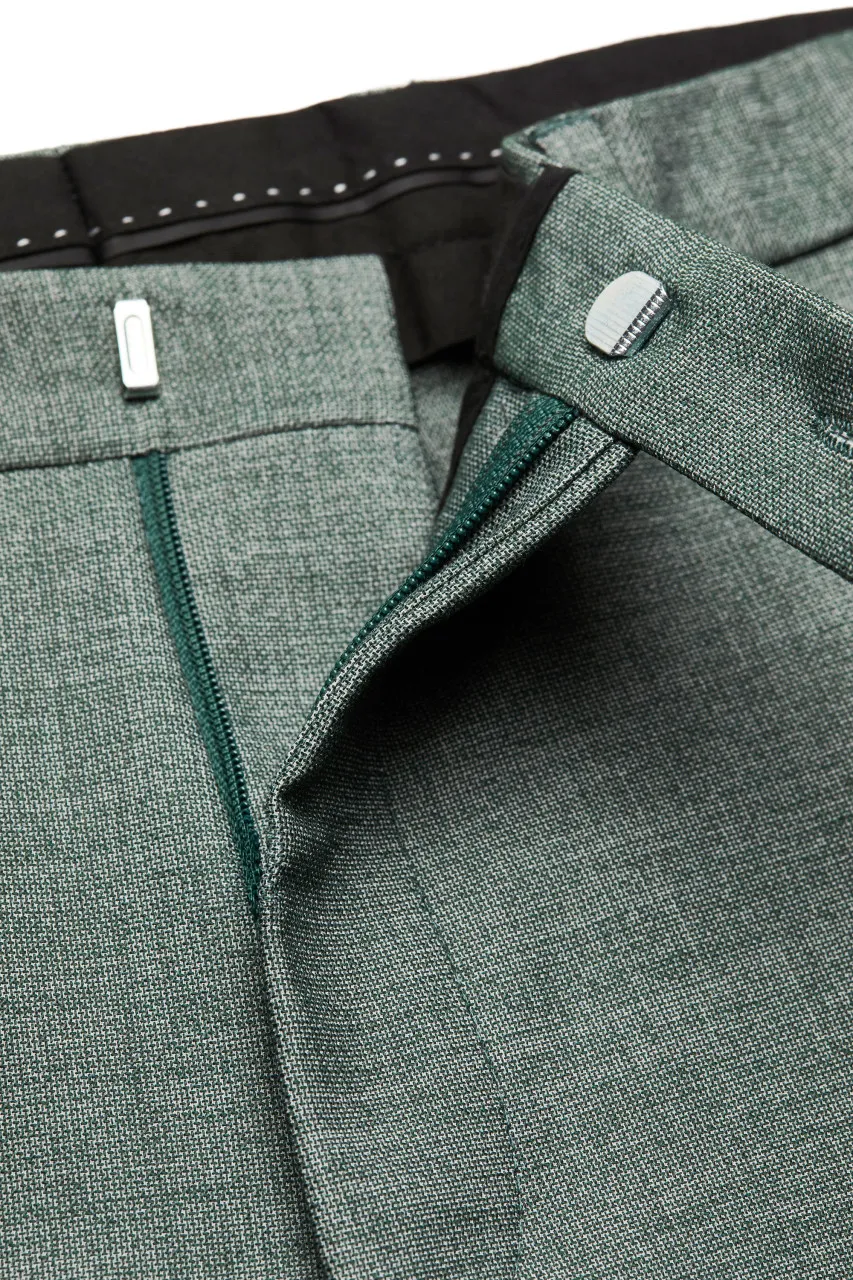 Abito digel verde slim fit hyperstretch
