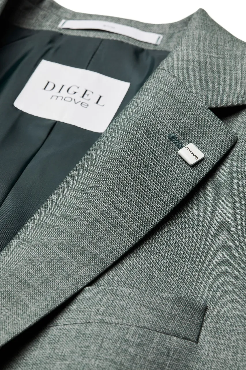 Abito digel verde slim fit hyperstretch
