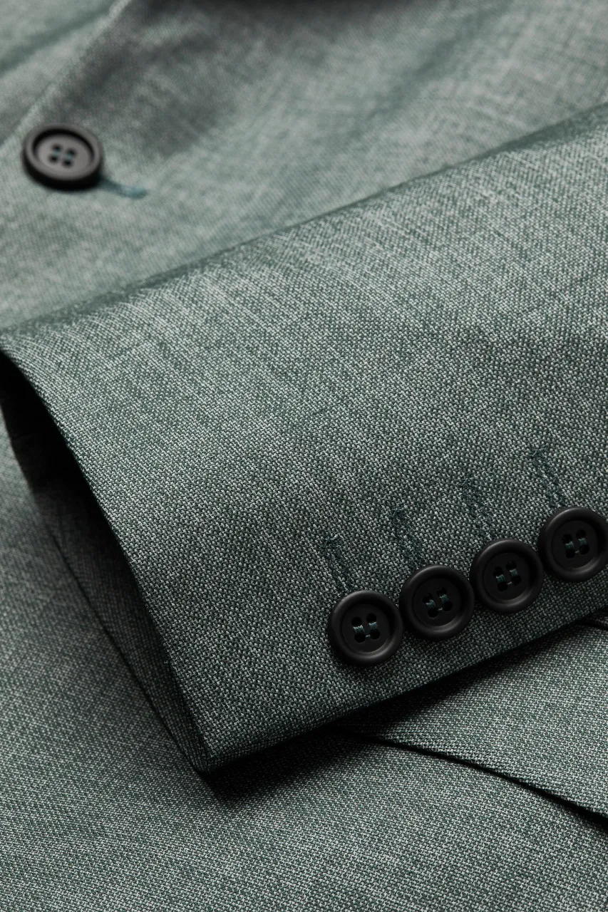Abito digel verde slim fit hyperstretch