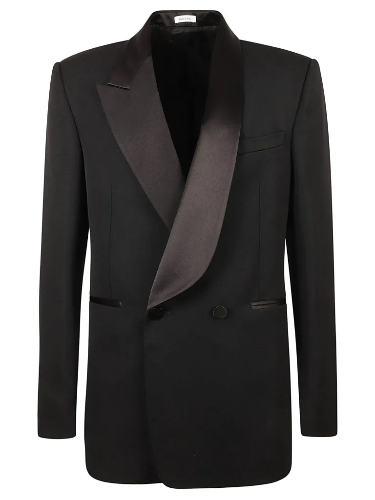 ALEXANDER McQUEENHALF SHWL CLR JKT Black