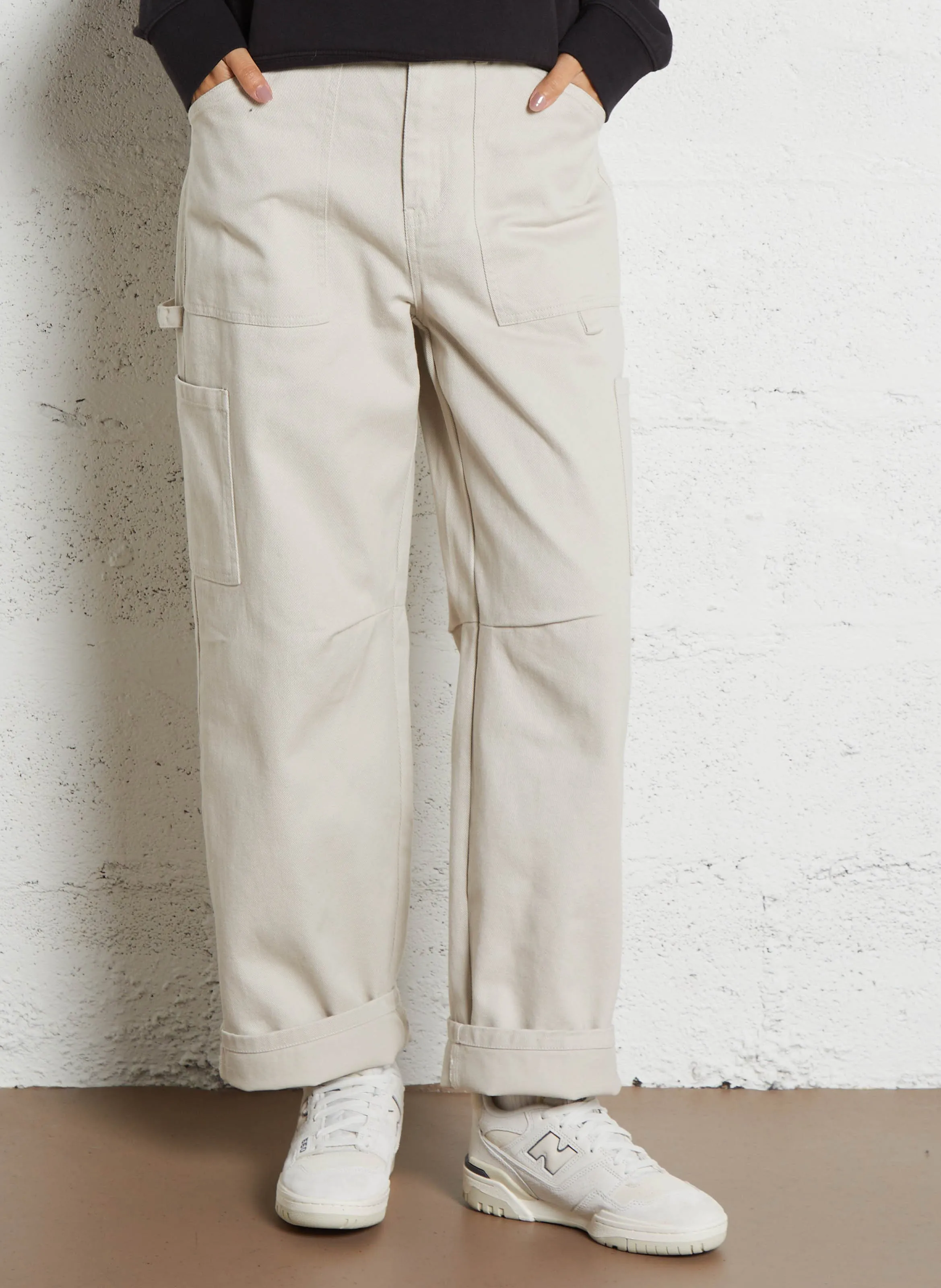  BILLABONG   LEIA - Pantalone cargo in cotone | Beige