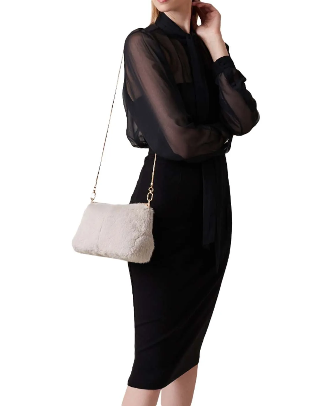 BORBONESE Borsa a tracolla donna mini 5PM