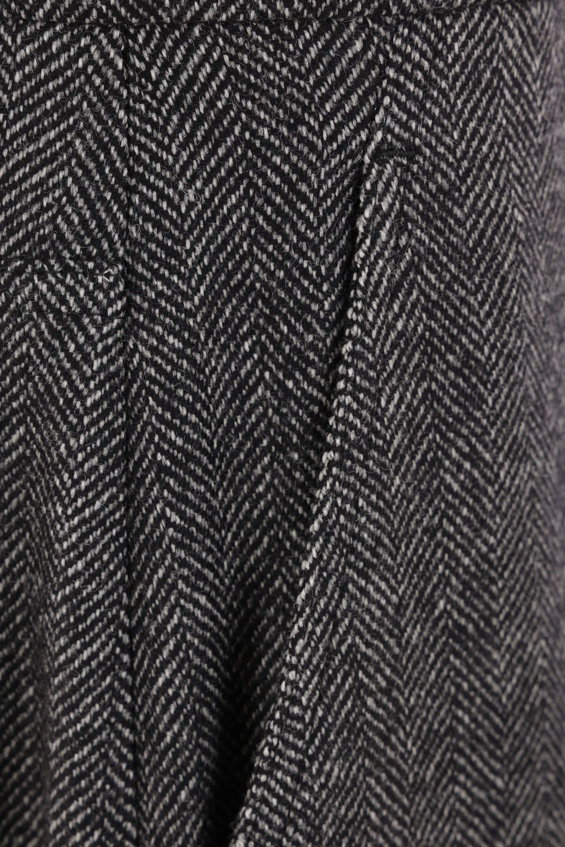  BRUNELLO CUCINELLI pantalone palazzo in misto lana spigata 