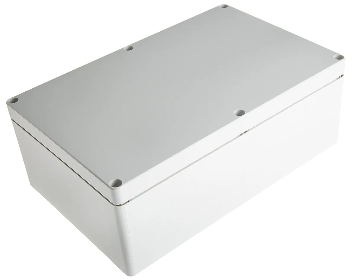Contenitore Fibox in Policarbonato 250 x 160 x 90mm, col. Grigio, IP67