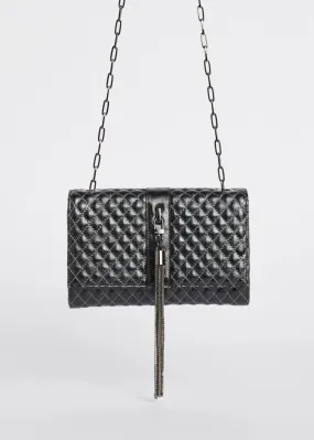 Crossbody matelassé laminata