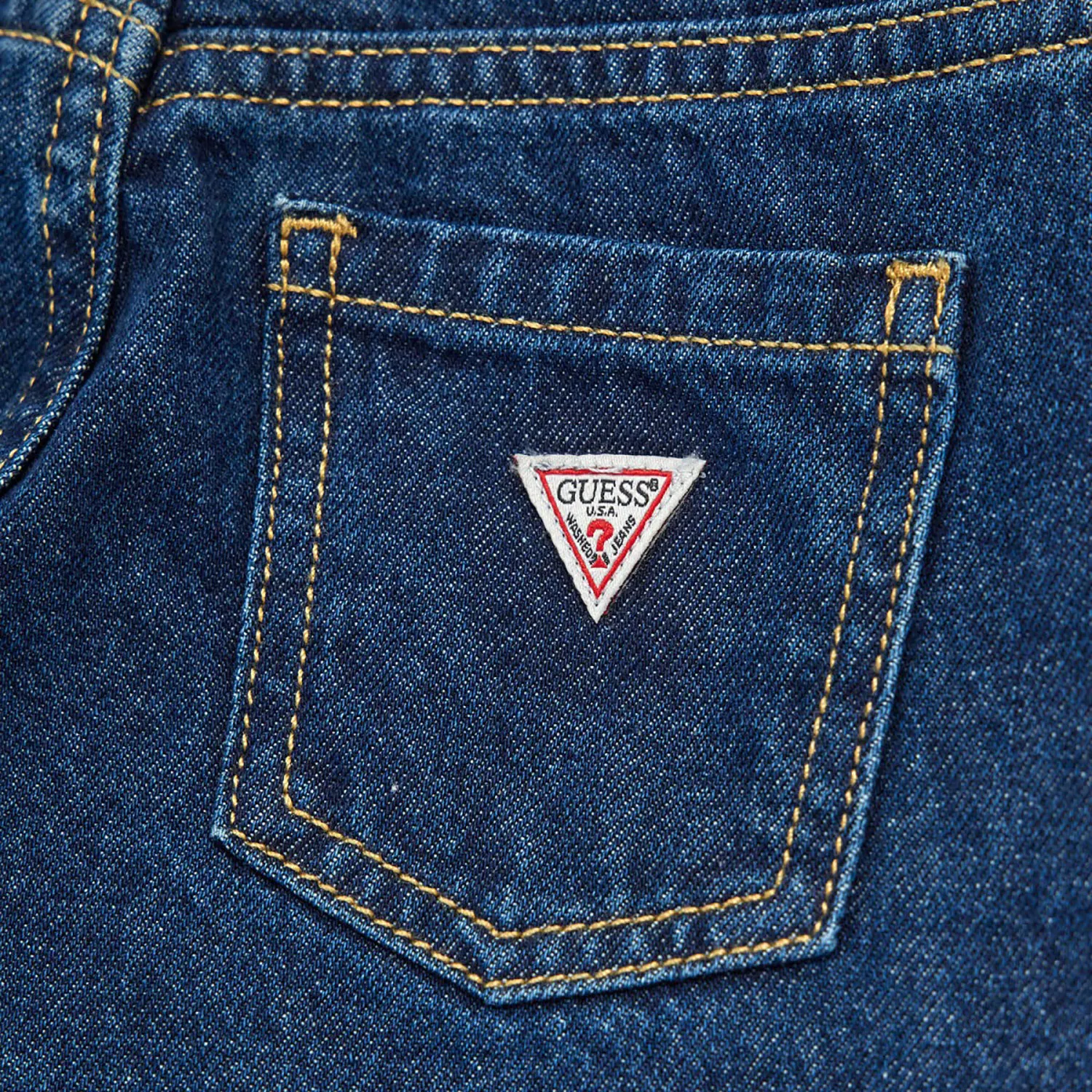 Denim Cargo Pants