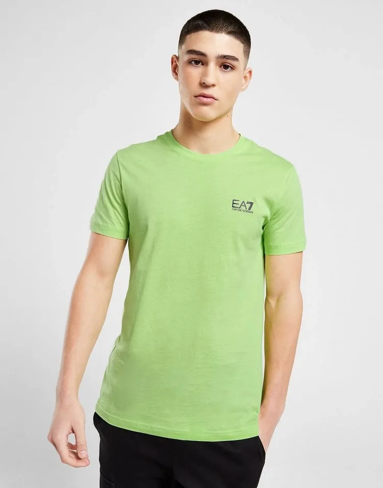 EA7 Emporio Armani T-shirt in Cotone Stretch con Stampa Logo Uomo