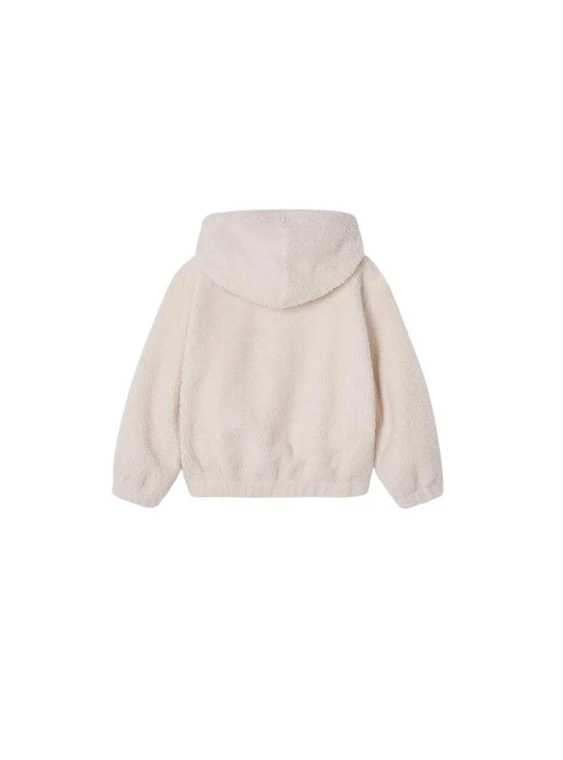 Felpa Mayoral Con Borreguito Beige per Bambina