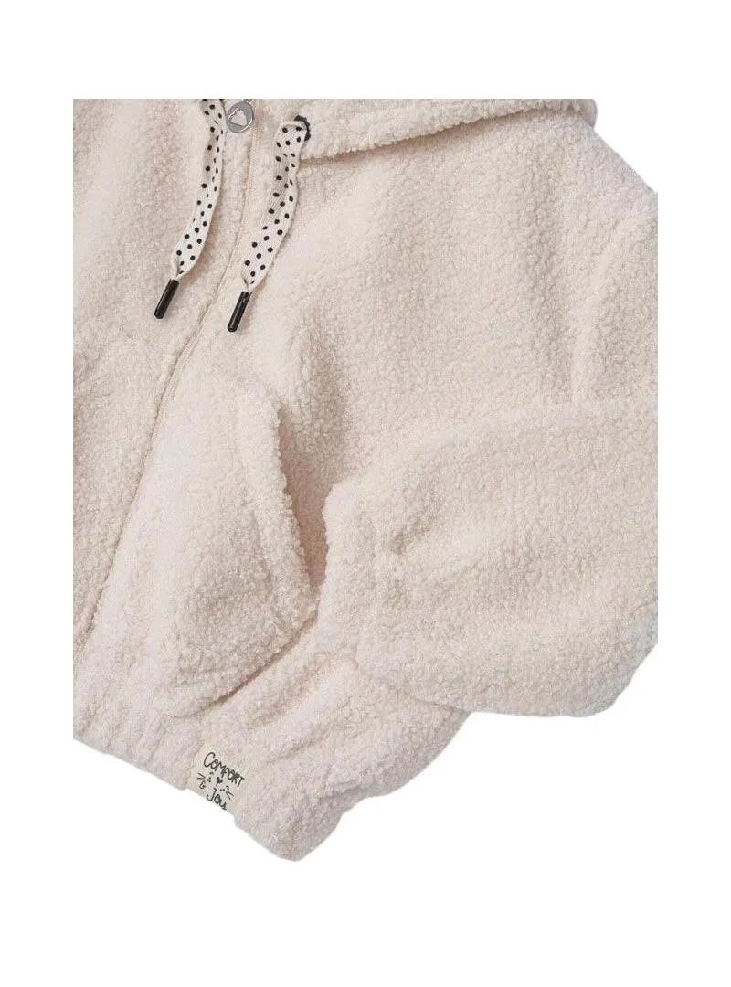Felpa Mayoral Con Borreguito Beige per Bambina