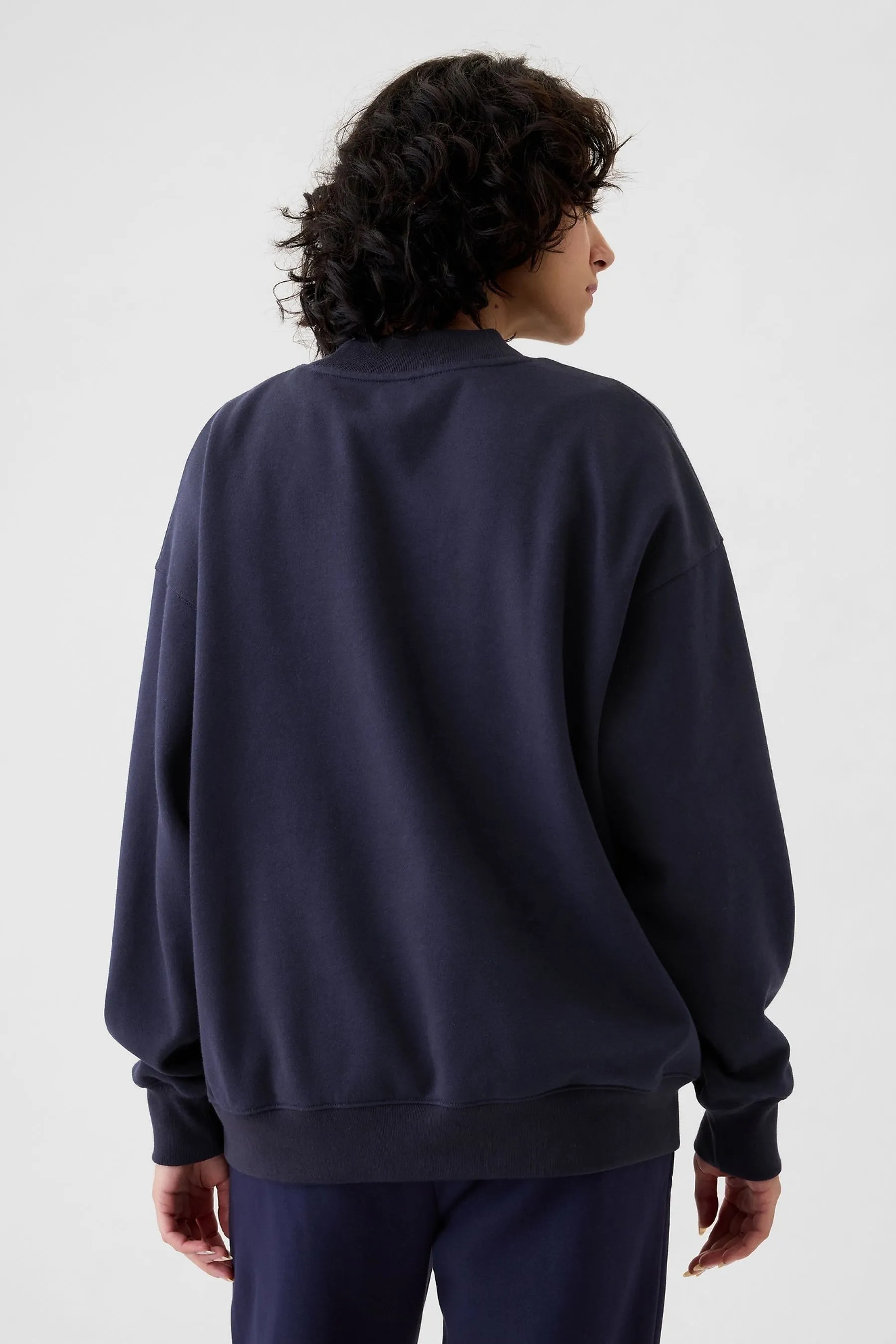 Gap Athletic Logo Mock Neck Sweatshirt    