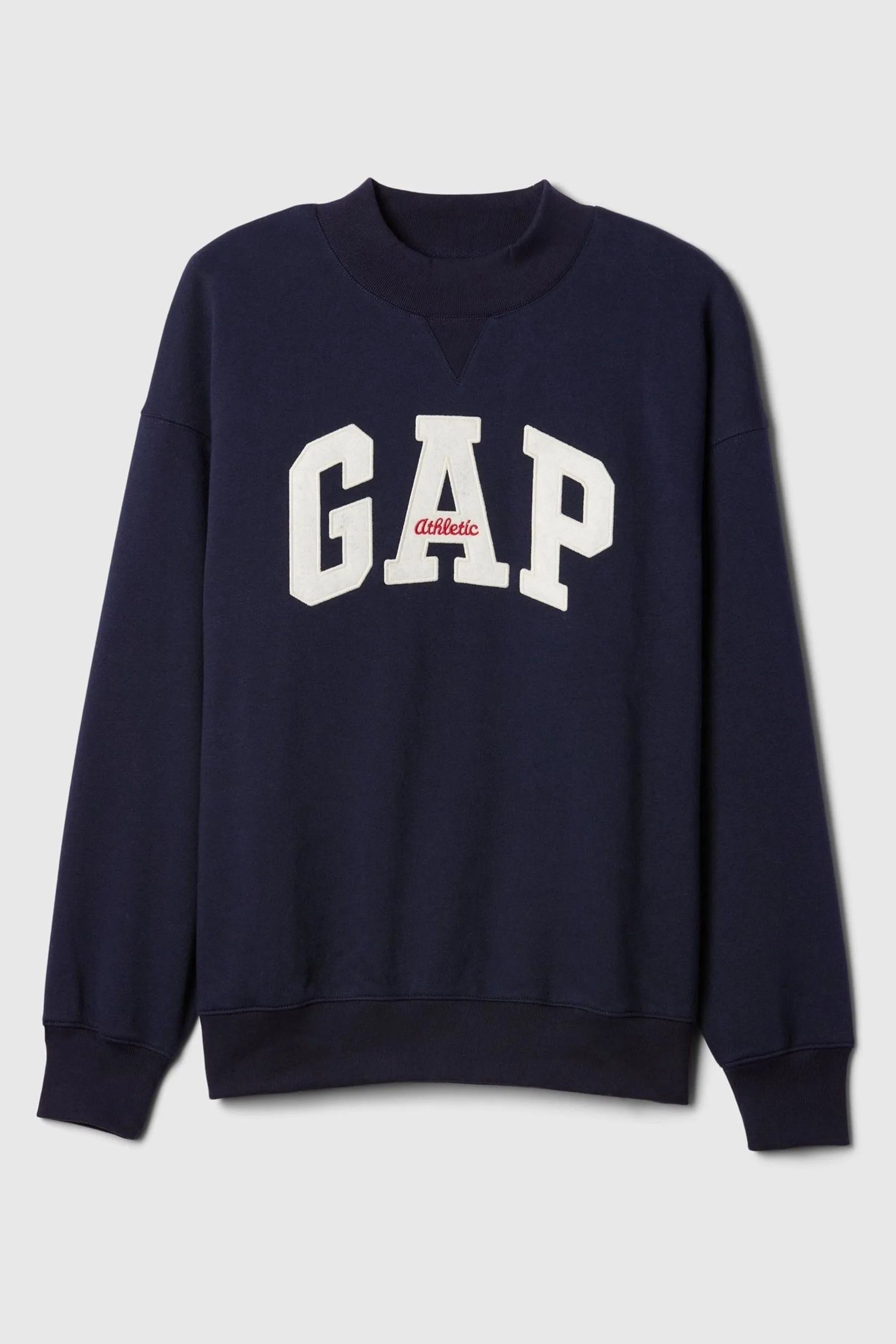 Gap Athletic Logo Mock Neck Sweatshirt    
