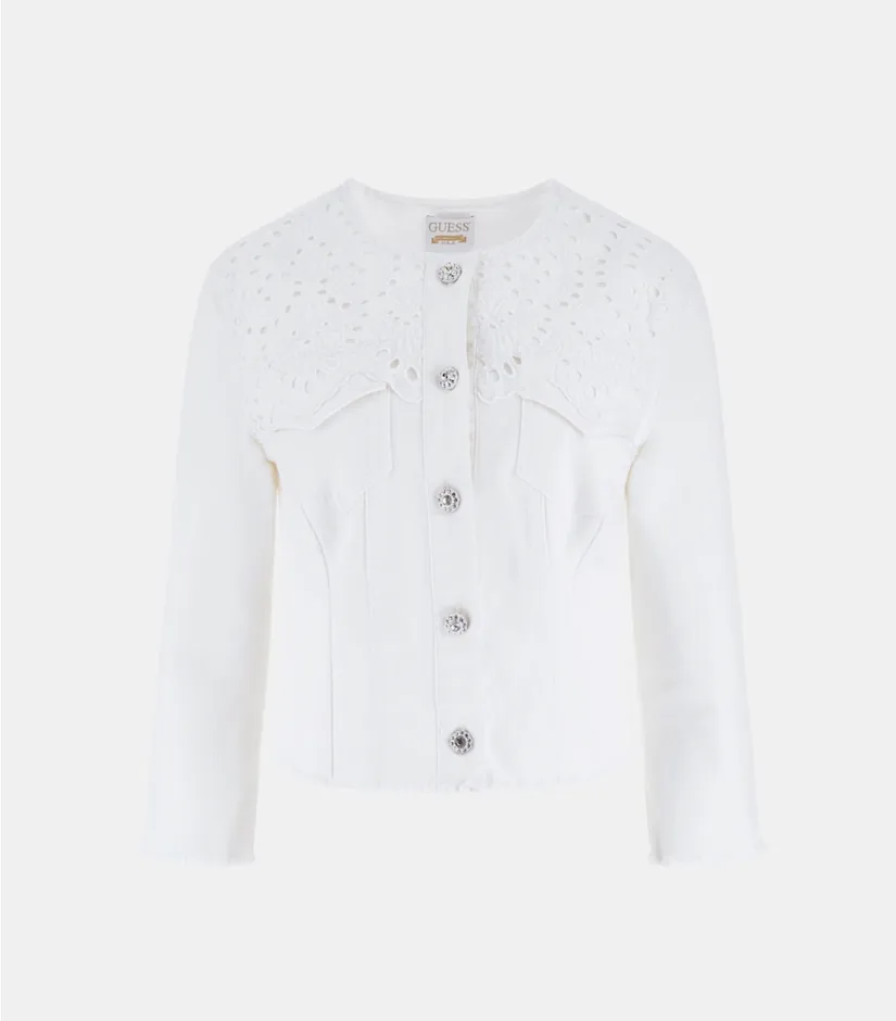 Giubbino Guess donna di cotone W4GN41D4MW4-TCRS