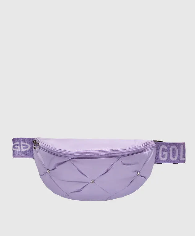 Goldbergh Marsupio viola con strass GB00301233