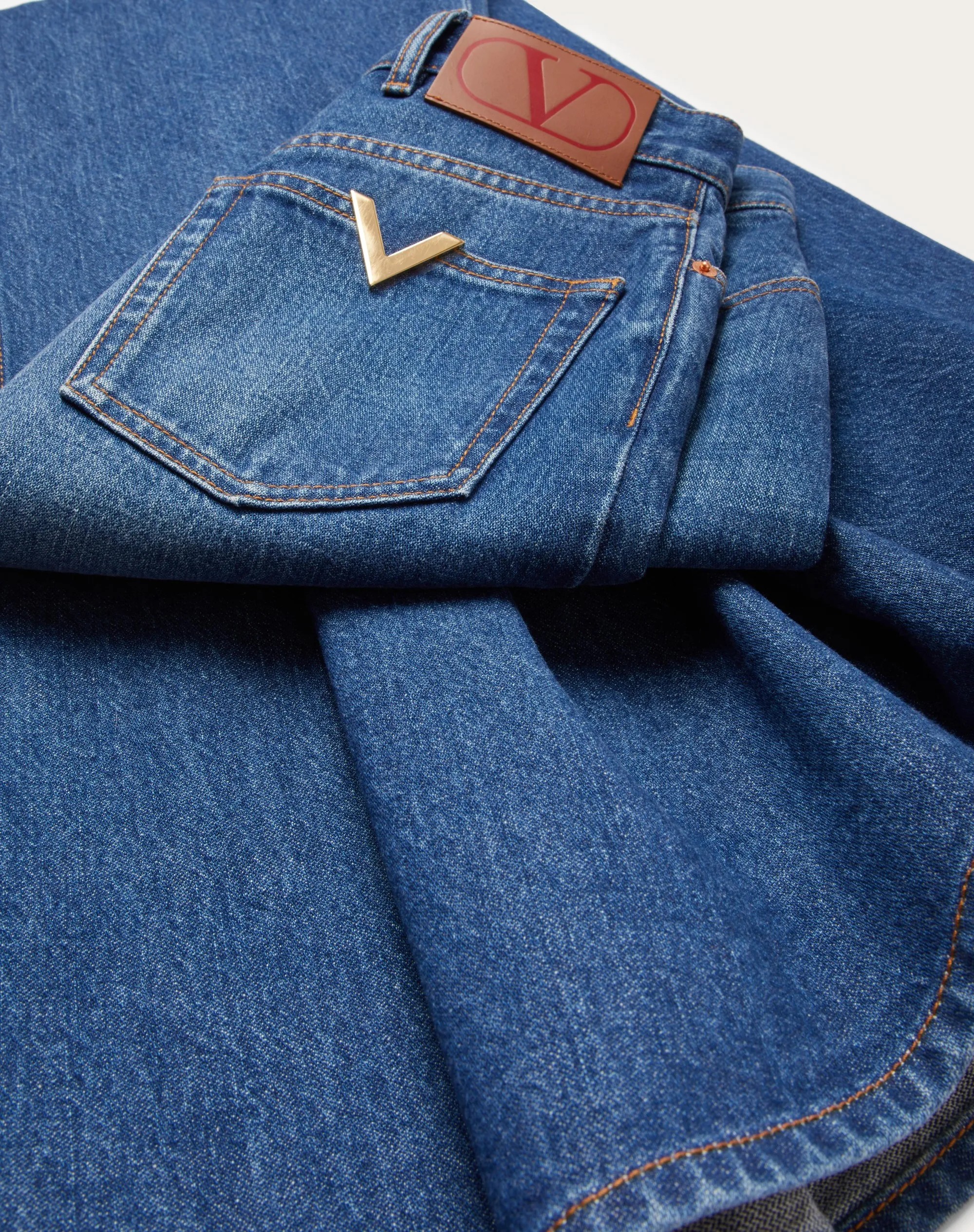 GONNA LUNGA IN DENIM