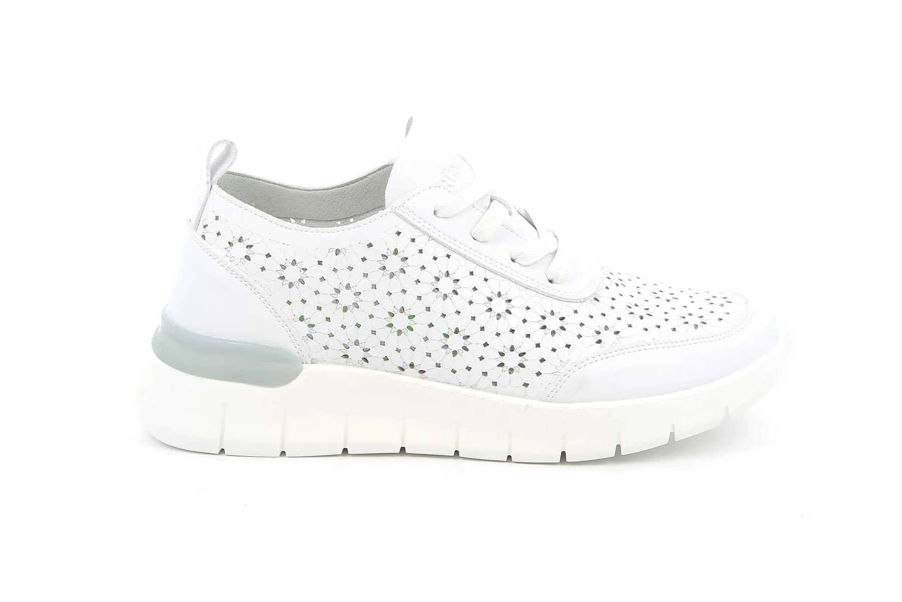 GRUNLAND Sneaker Bassa Donna - SC5909 Bianco  