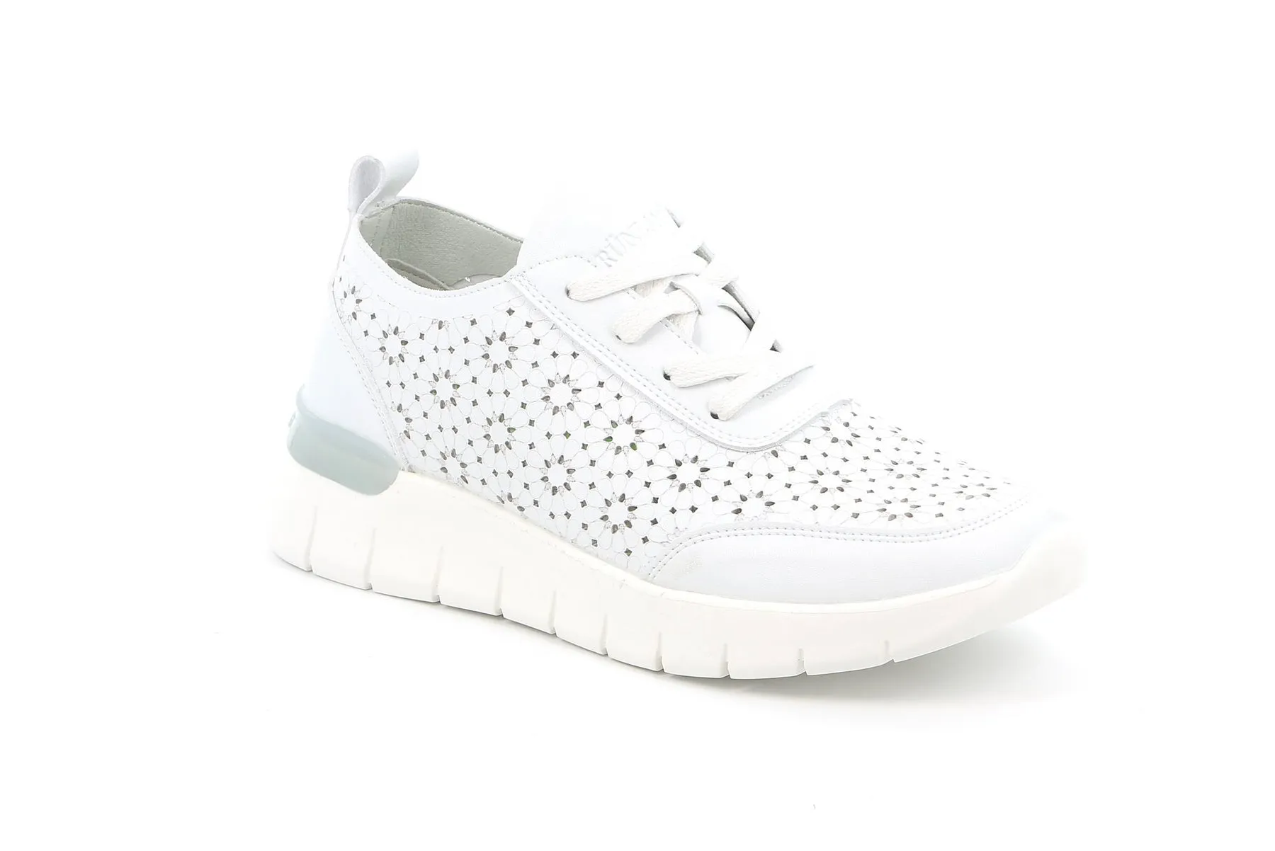 GRUNLAND Sneaker Bassa Donna - SC5909 Bianco  