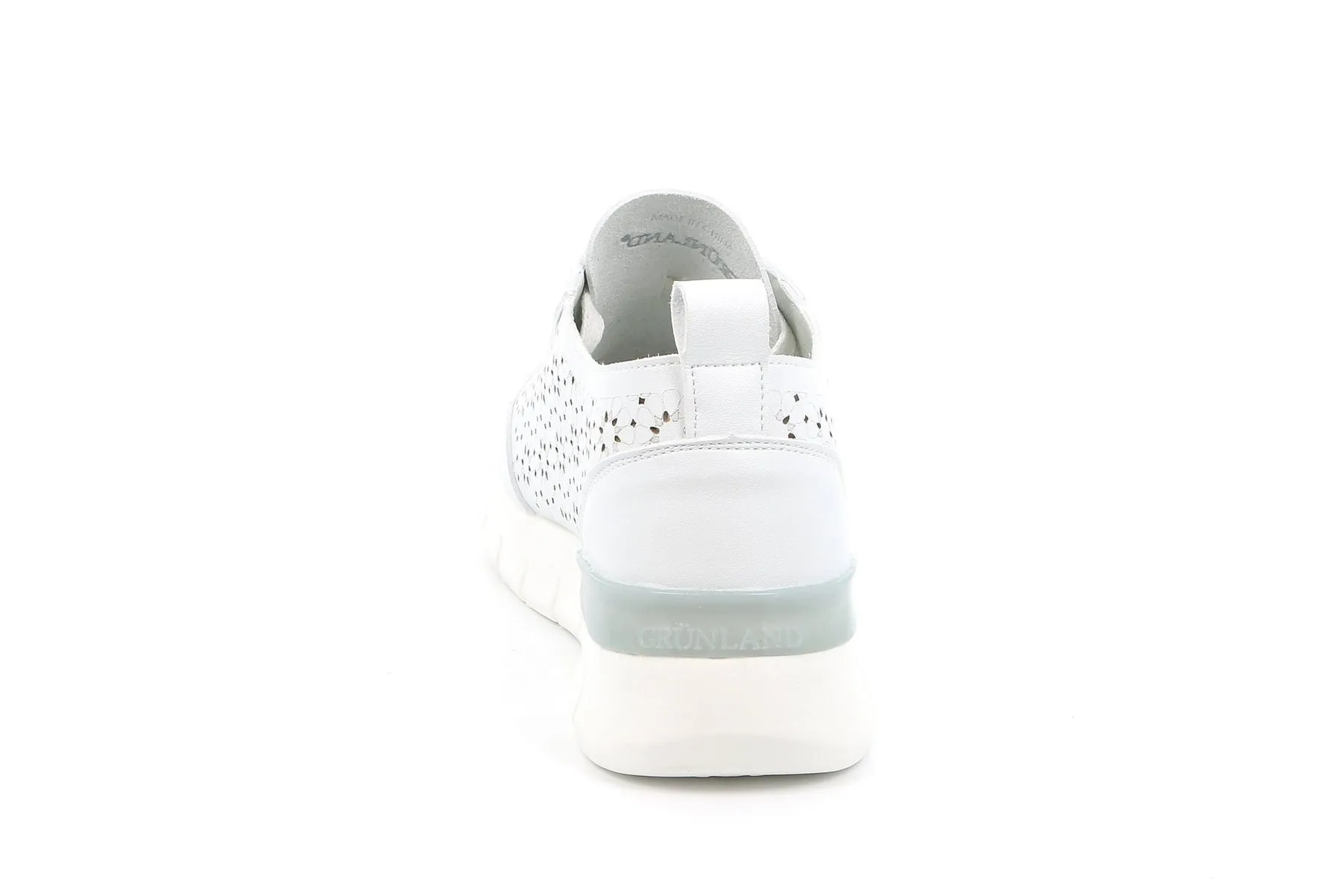 GRUNLAND Sneaker Bassa Donna - SC5909 Bianco  