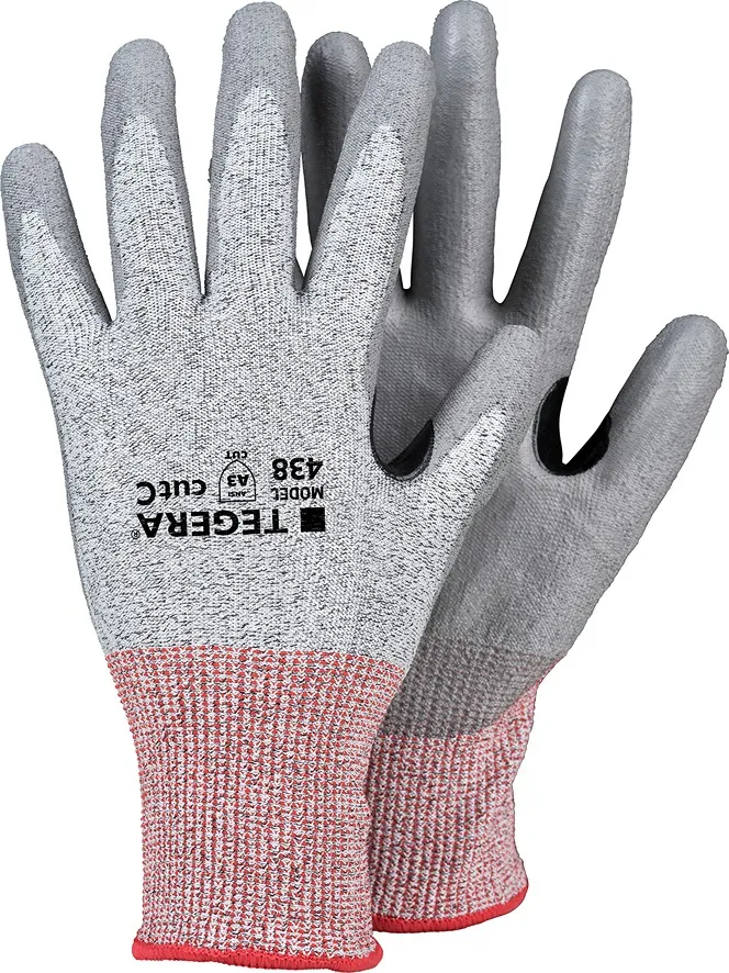 Guanti da lavoro Tegera TEGERA, Tg. 9, in Elastam, HPPE, Nylon, col. Grigio
