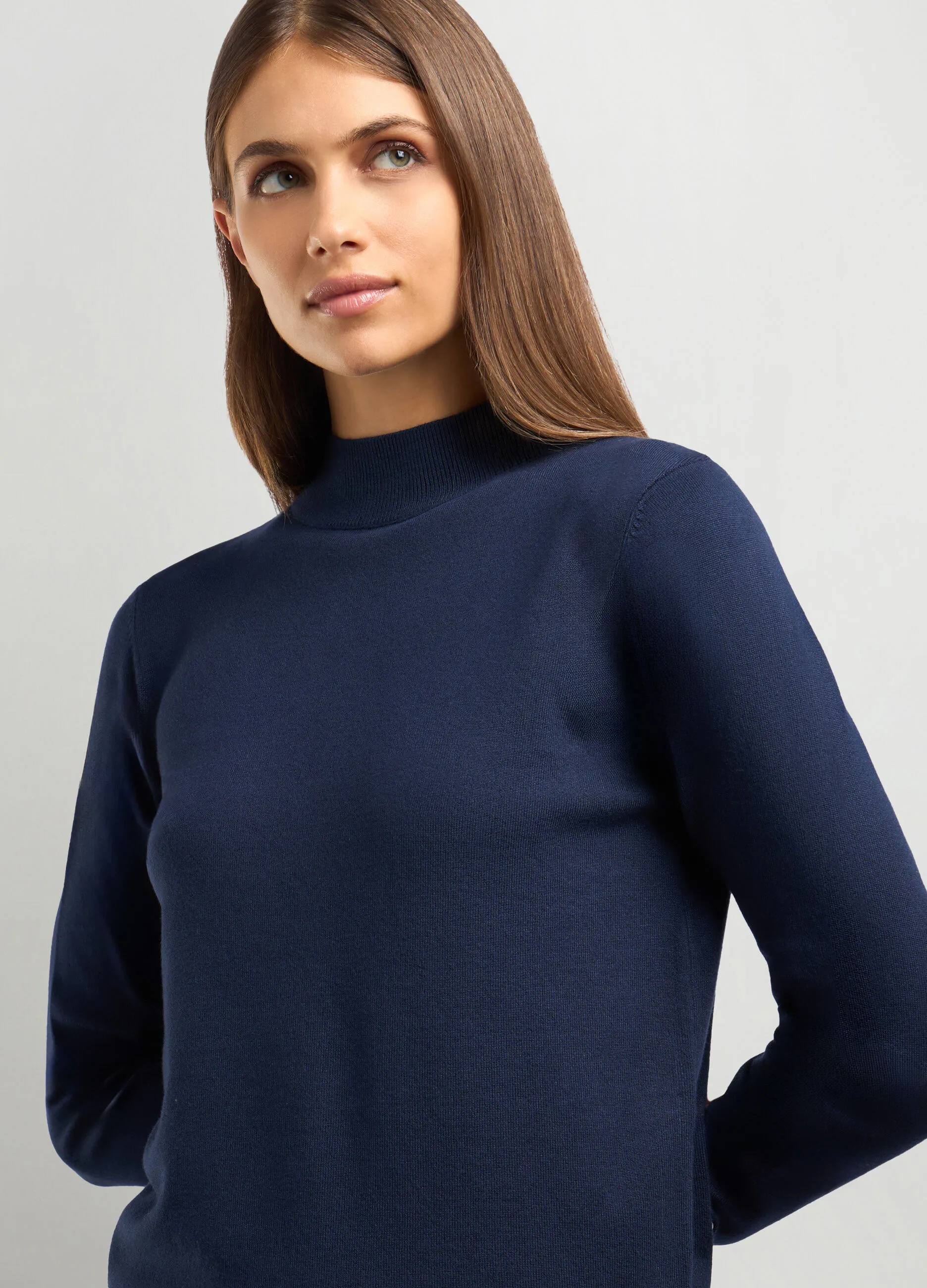 IWIE  Dolcevita tricot in misto viscosa donna