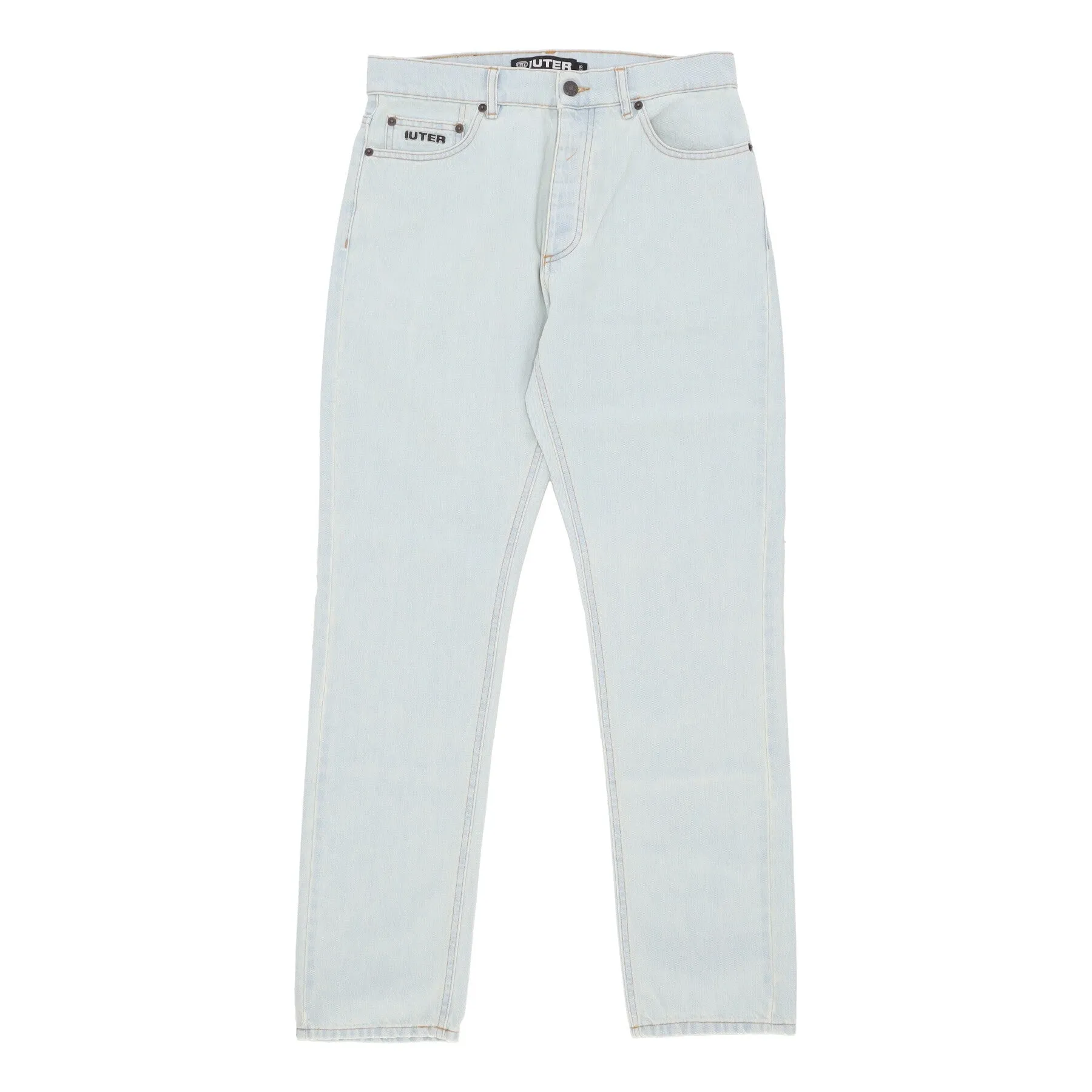 Jeans Uomo Regular Denim Stone Wash