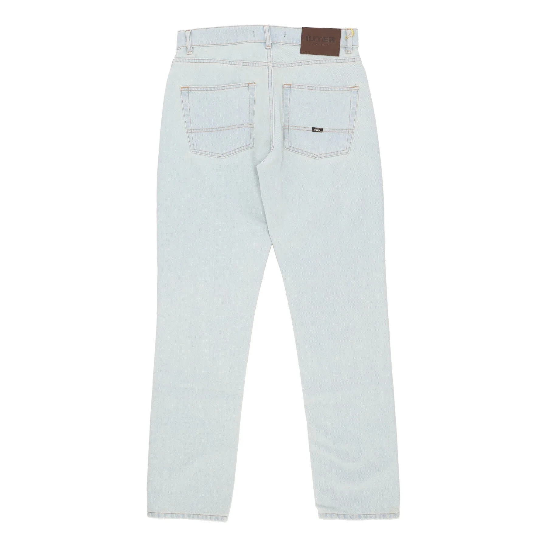 Jeans Uomo Regular Denim Stone Wash