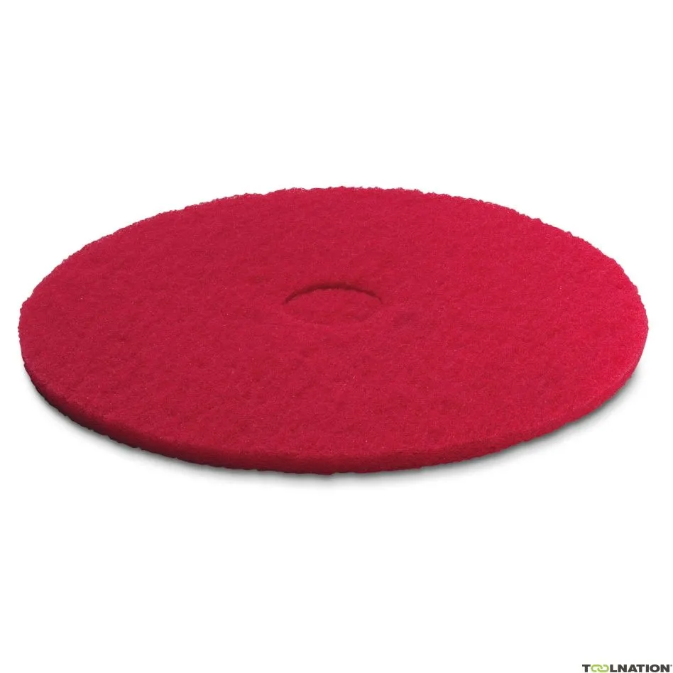 Kärcher Professional 6.369-003.0 Tampone, medio morbido, rosso, 356 mm 5 pezzi