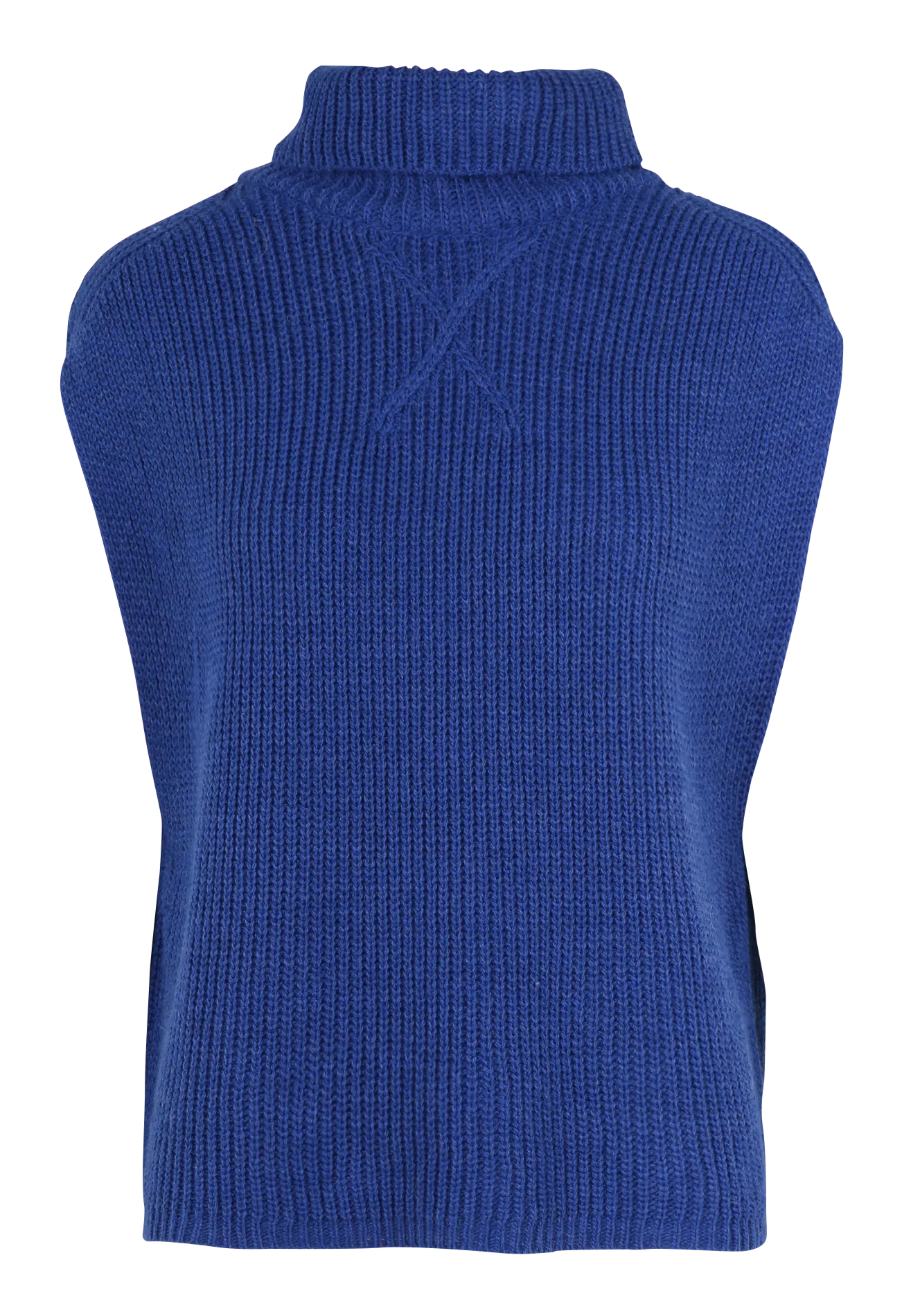 LA FEE MARABOUTEE   Dolcevita ampio in filato misto | Blu