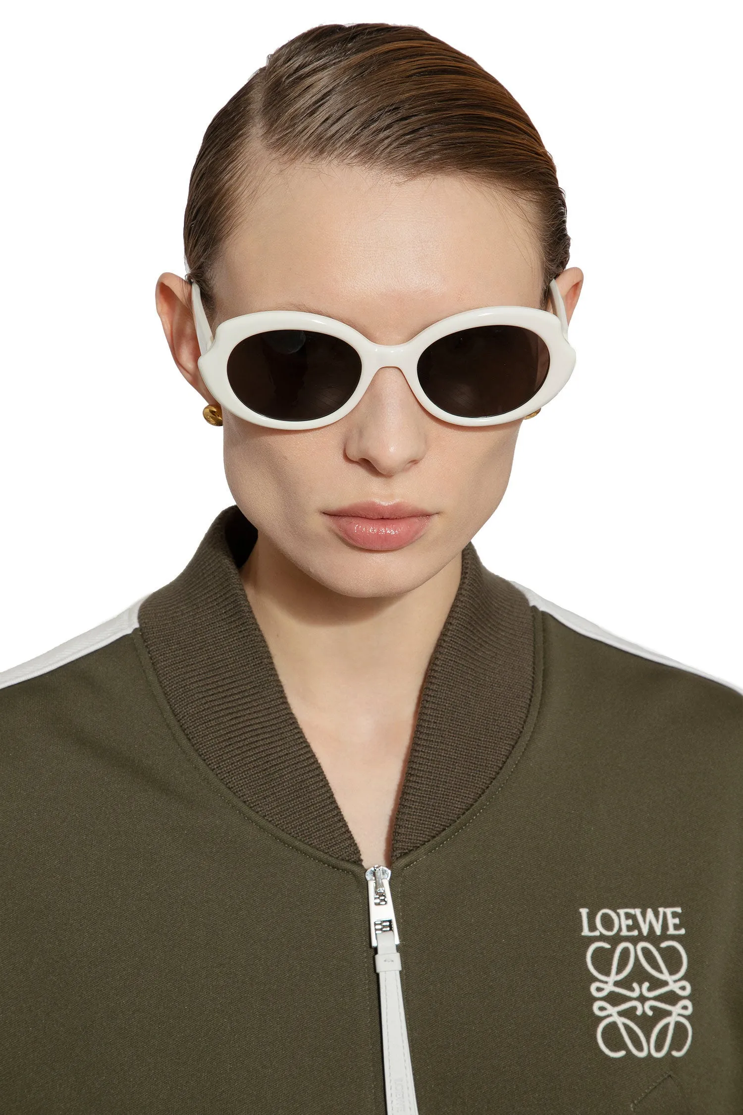 loewe  thin mini oval sunglasses 