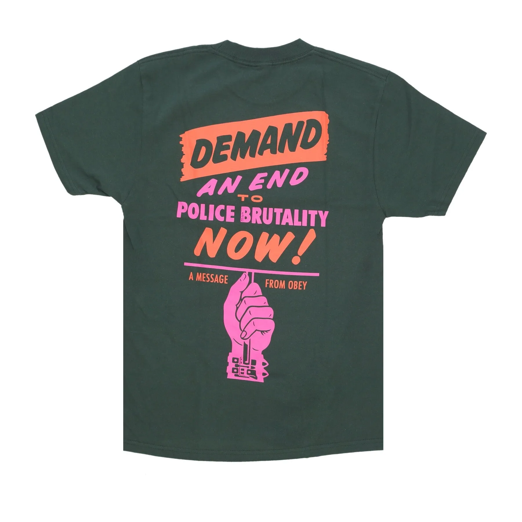 Maglietta Uomo End Police Brutality Classic Tee Forest Green