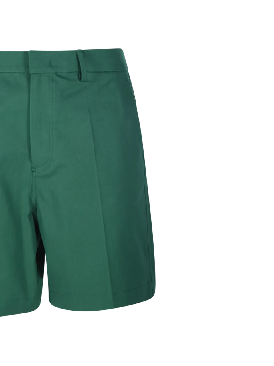 MEN VALENTINO GREEN COTTON BERMUDA