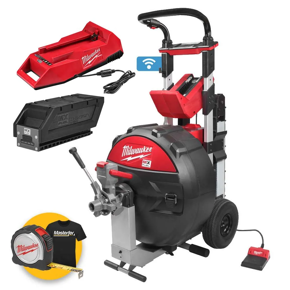 Milwaukee MXF LSDP-301 - MX Fuel Sturatubi a batteria / macchina per la disostruzione