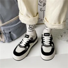 New Fashion Sneakers Donna Vulcanize Shoes Scarpe da skateboard basse Zapatos De Mujer Laceup Mocassini casual da donna Studen
