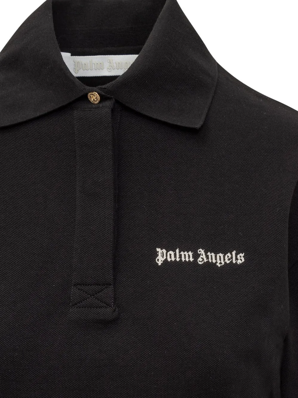 PALM ANGELS Polo con Logo  