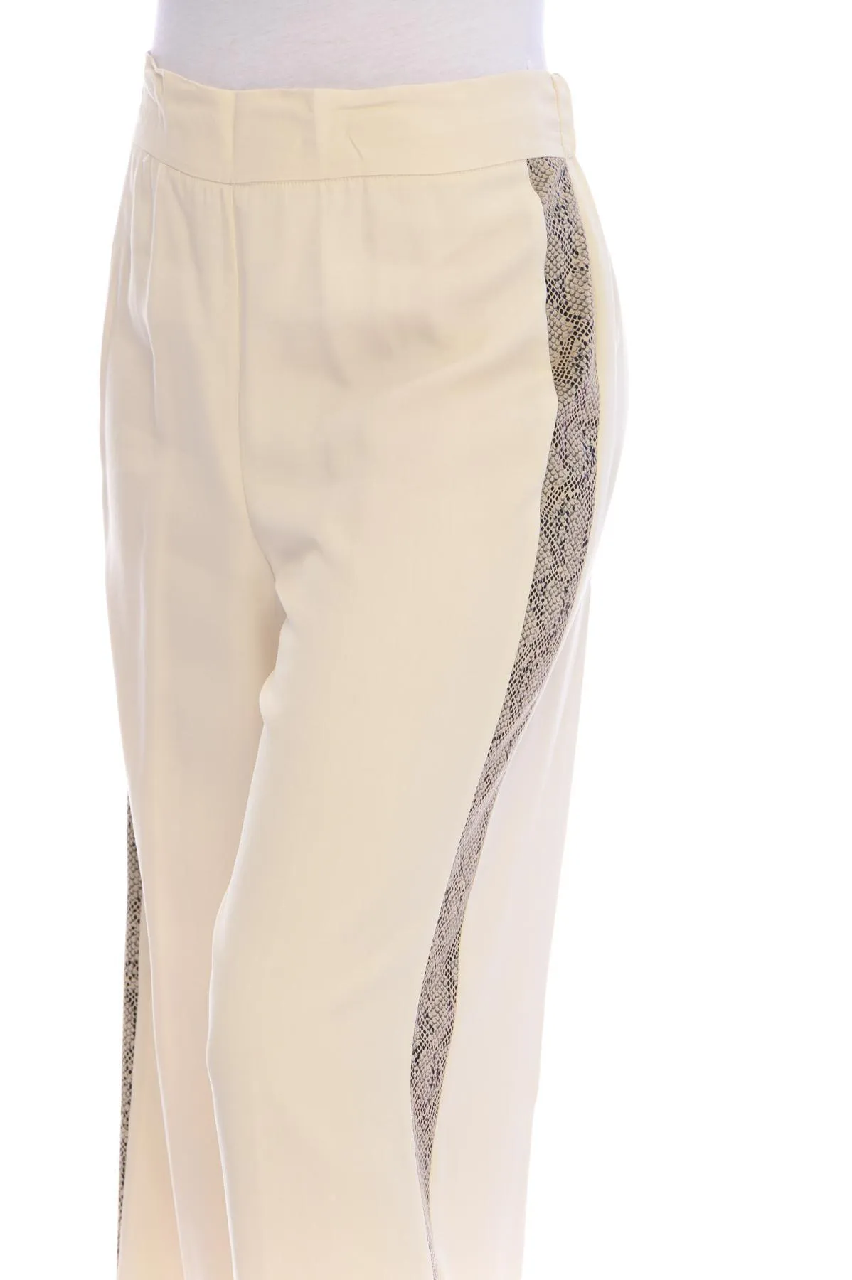 Pantalone riga animalier BEIGE