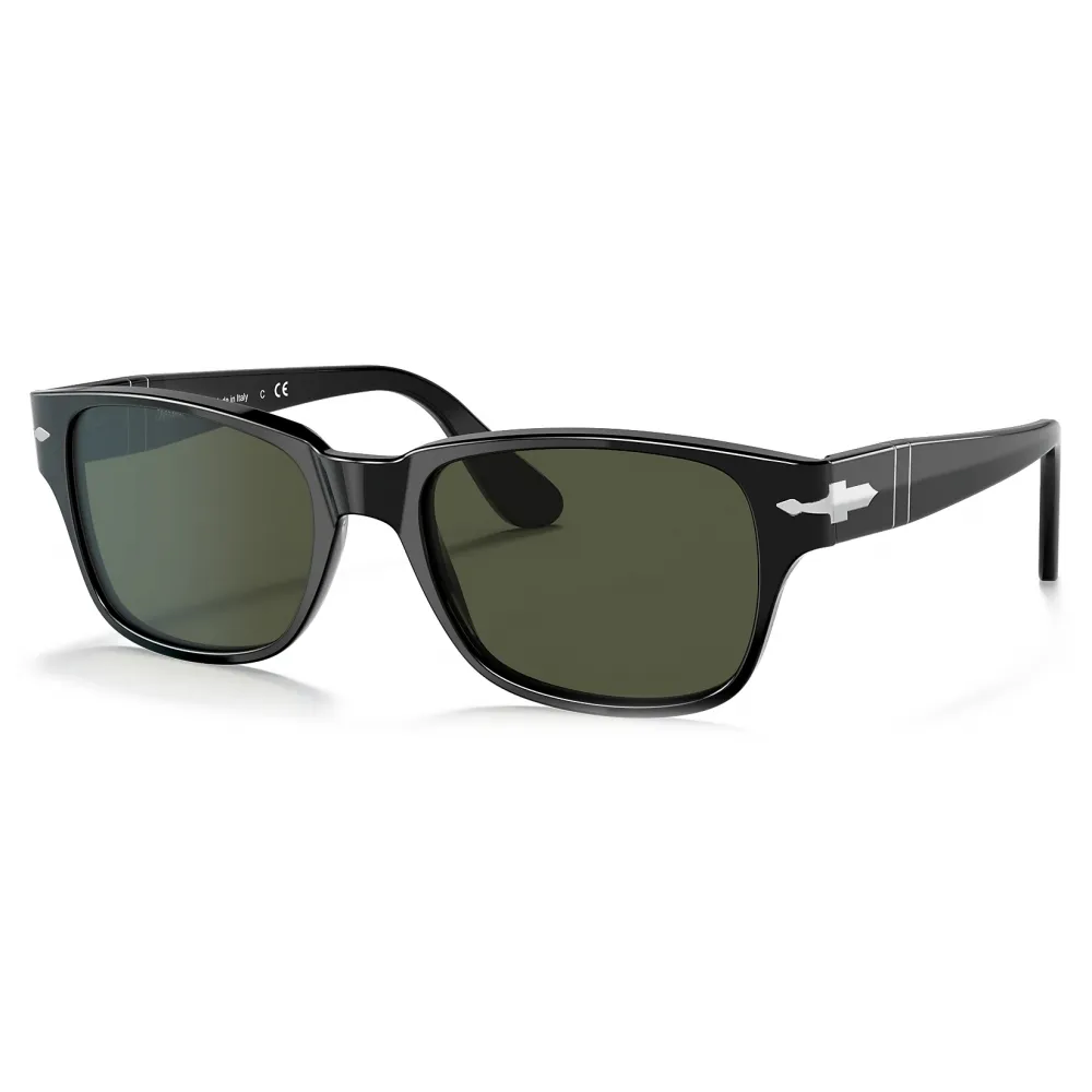 Persol - PO3288S - Nero / Verde - Occhiali da Sole - Persol Eyewear