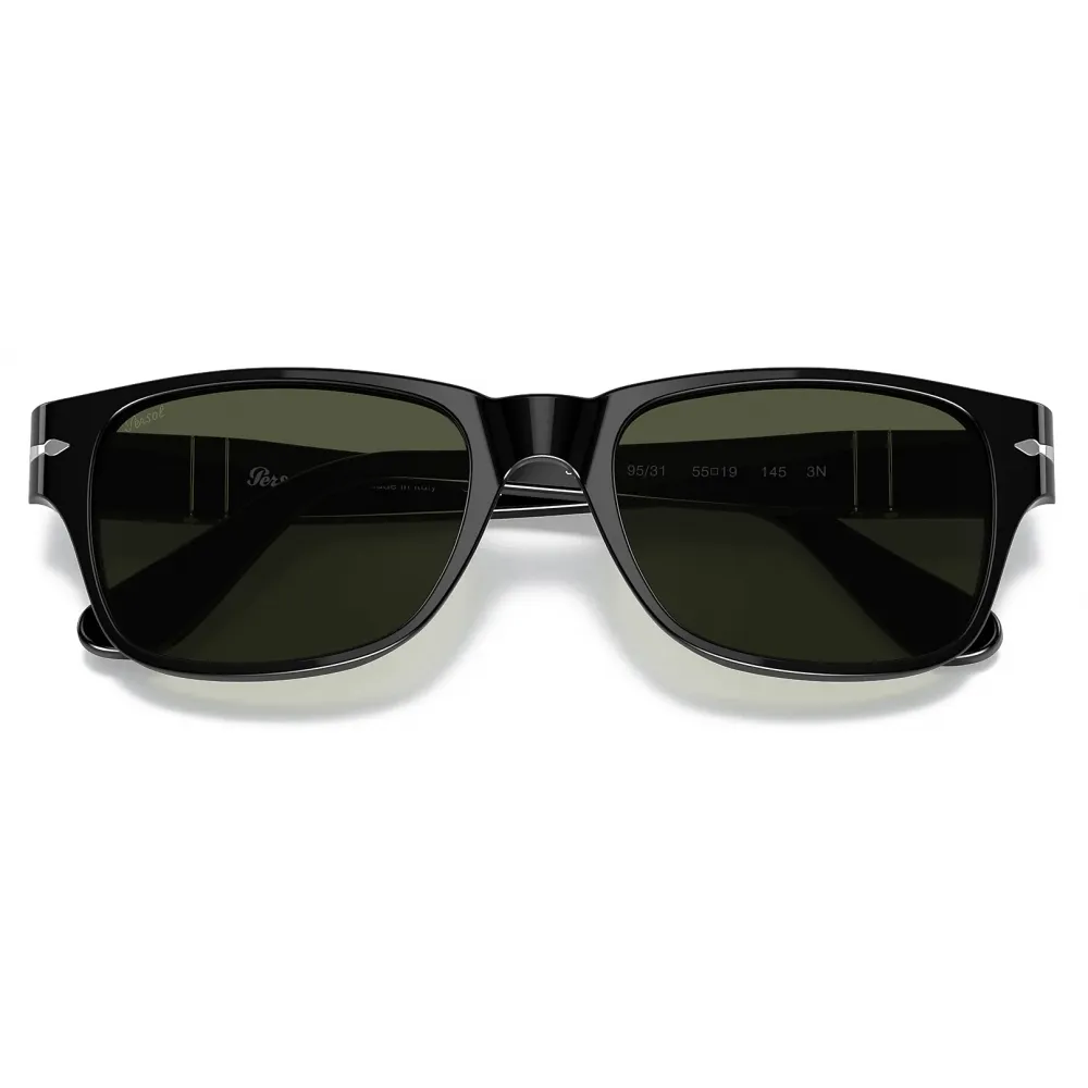Persol - PO3288S - Nero / Verde - Occhiali da Sole - Persol Eyewear