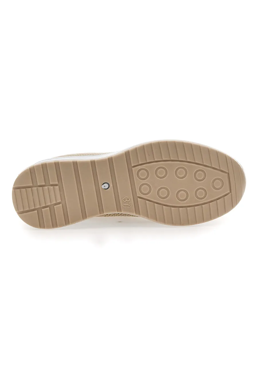   PRIMA RIGA Sneakers Beige Con Zeppa da Donna Prima Riga 434