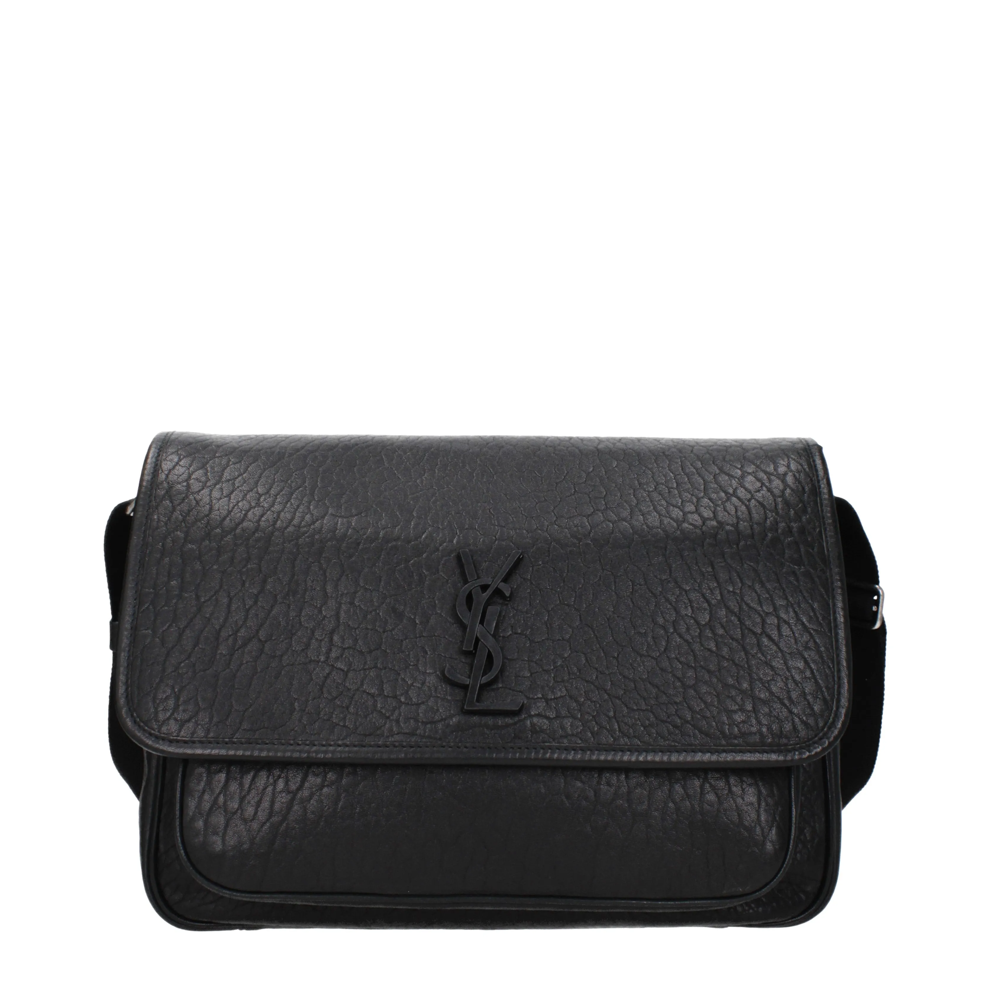 Saint Laurent Borse a Tracolla Niki Donna Pelle Nero