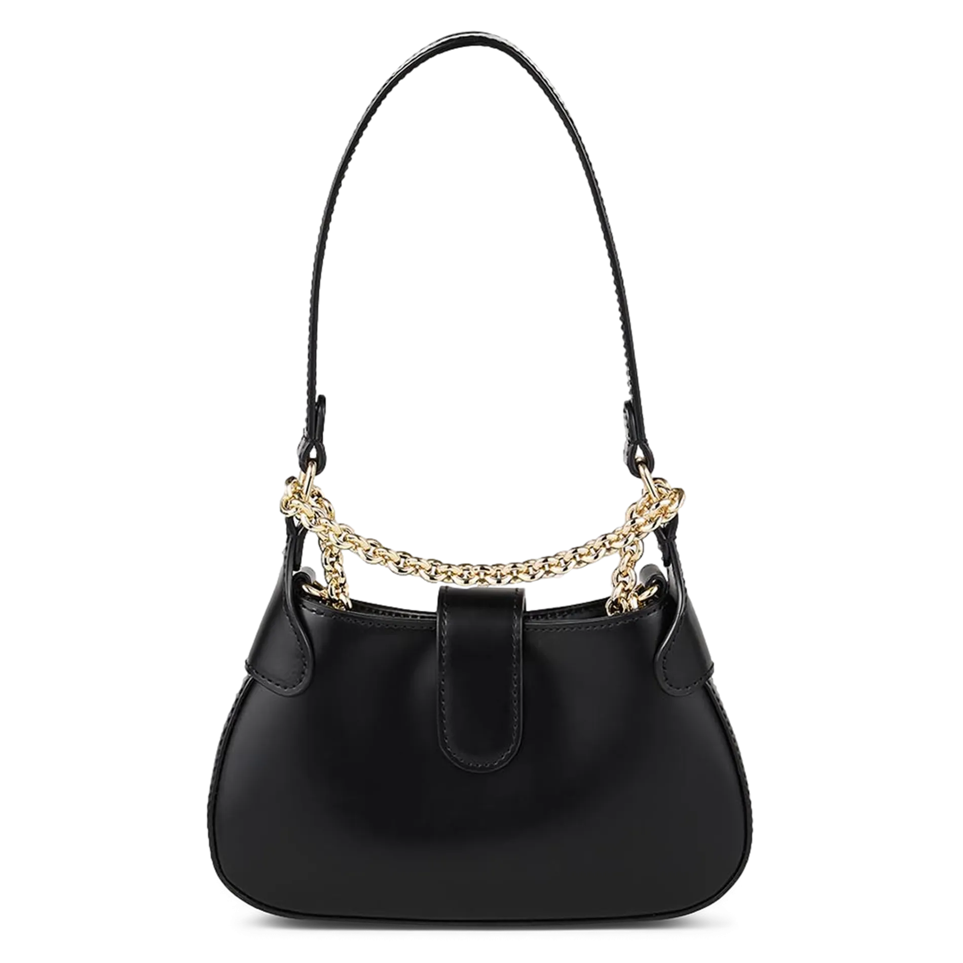 SANDRO   Borsa a mano con tasche in pelle | Nero