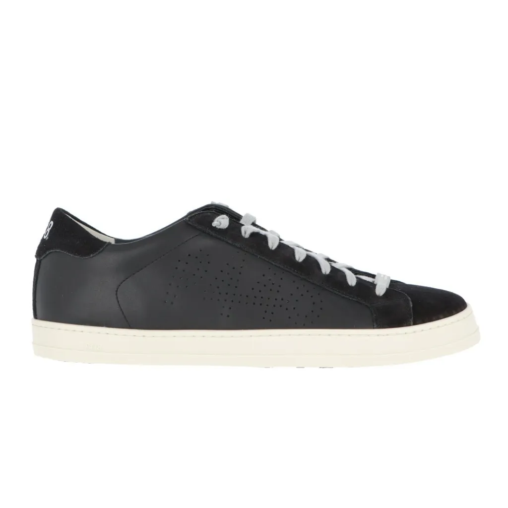 Scarpe P448 Uomo John Made In Italy Black Black