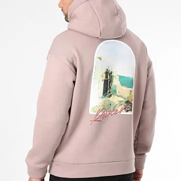 Sweat Capuche Taupe