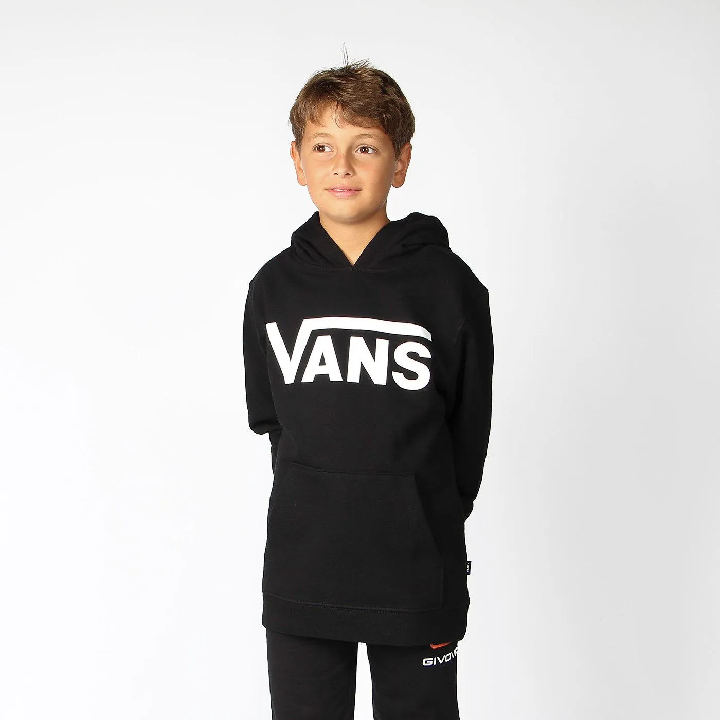 SWEAT C/CAPP.CLASSIC PO II BLACK-WHITE                                            Previous productSWEAT C/CAPP.BUCANEVE GREEN...