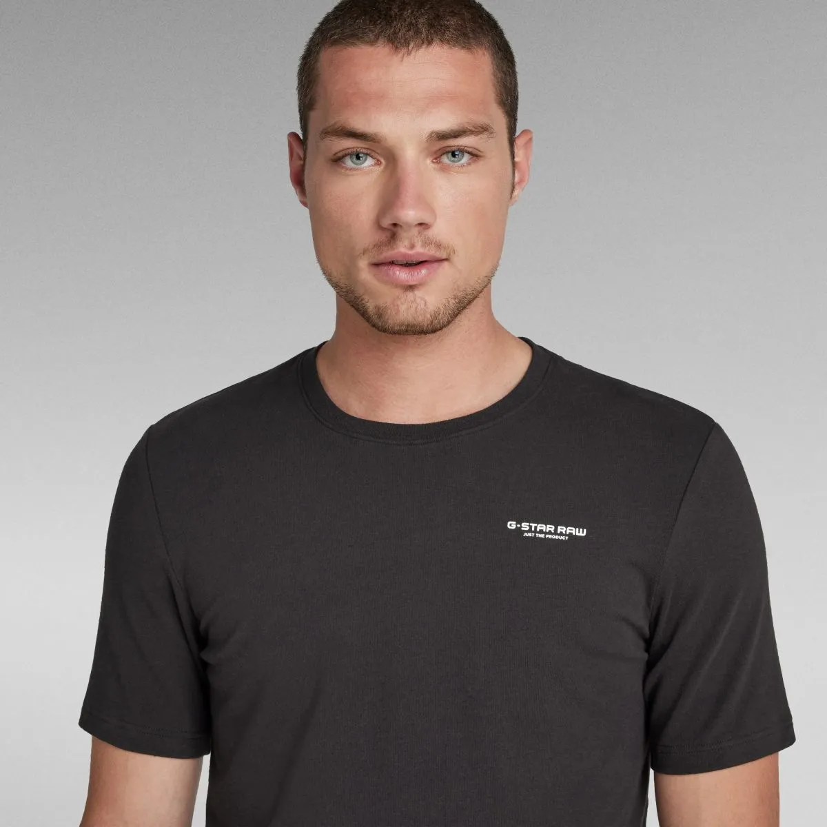 T-SHIRT Uomo G-STAR D19070 C723 SLIM BASE 6484 BLACK