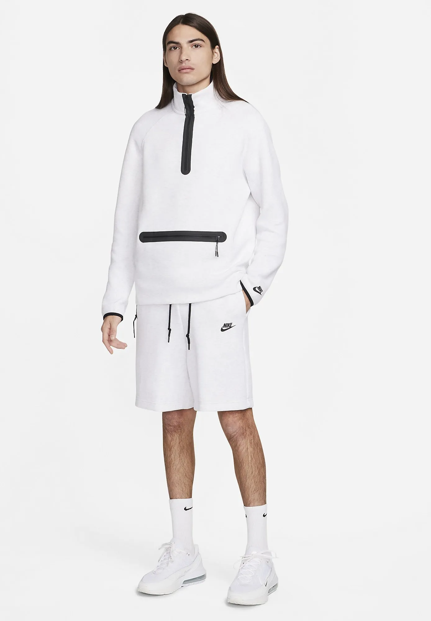 TECH FLEECE HALF-ZIP - Felpa