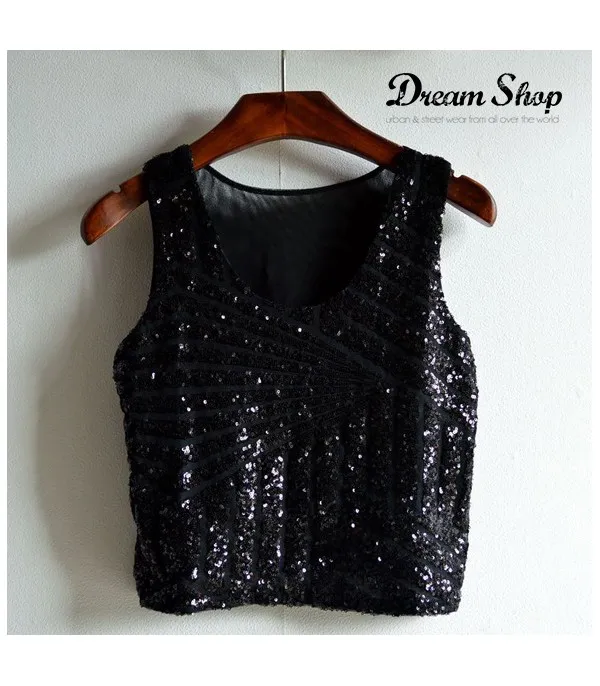 Top sequin stripe