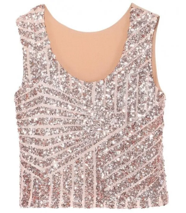 Top sequin stripe
