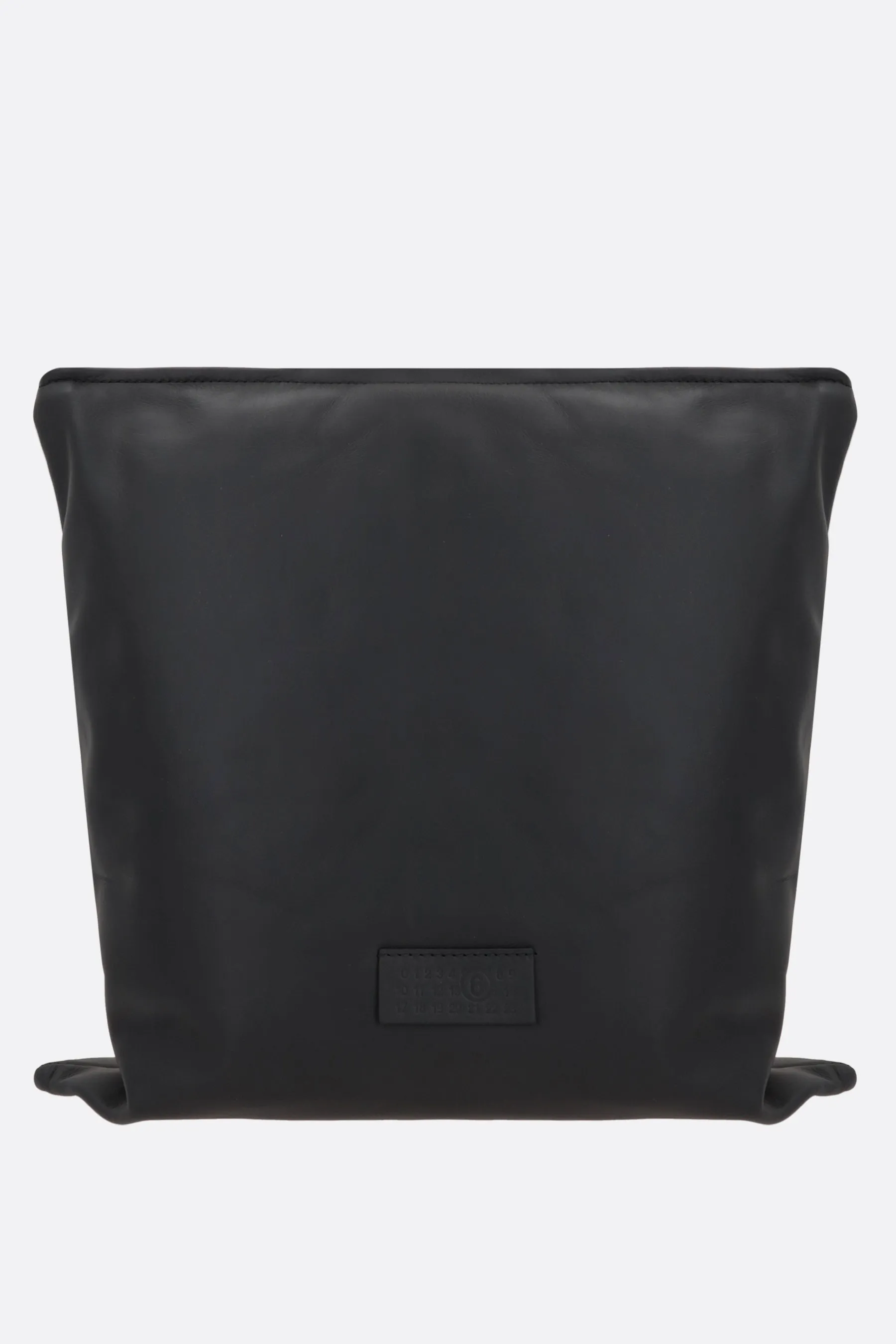  tote Pillow in pelle liscia  