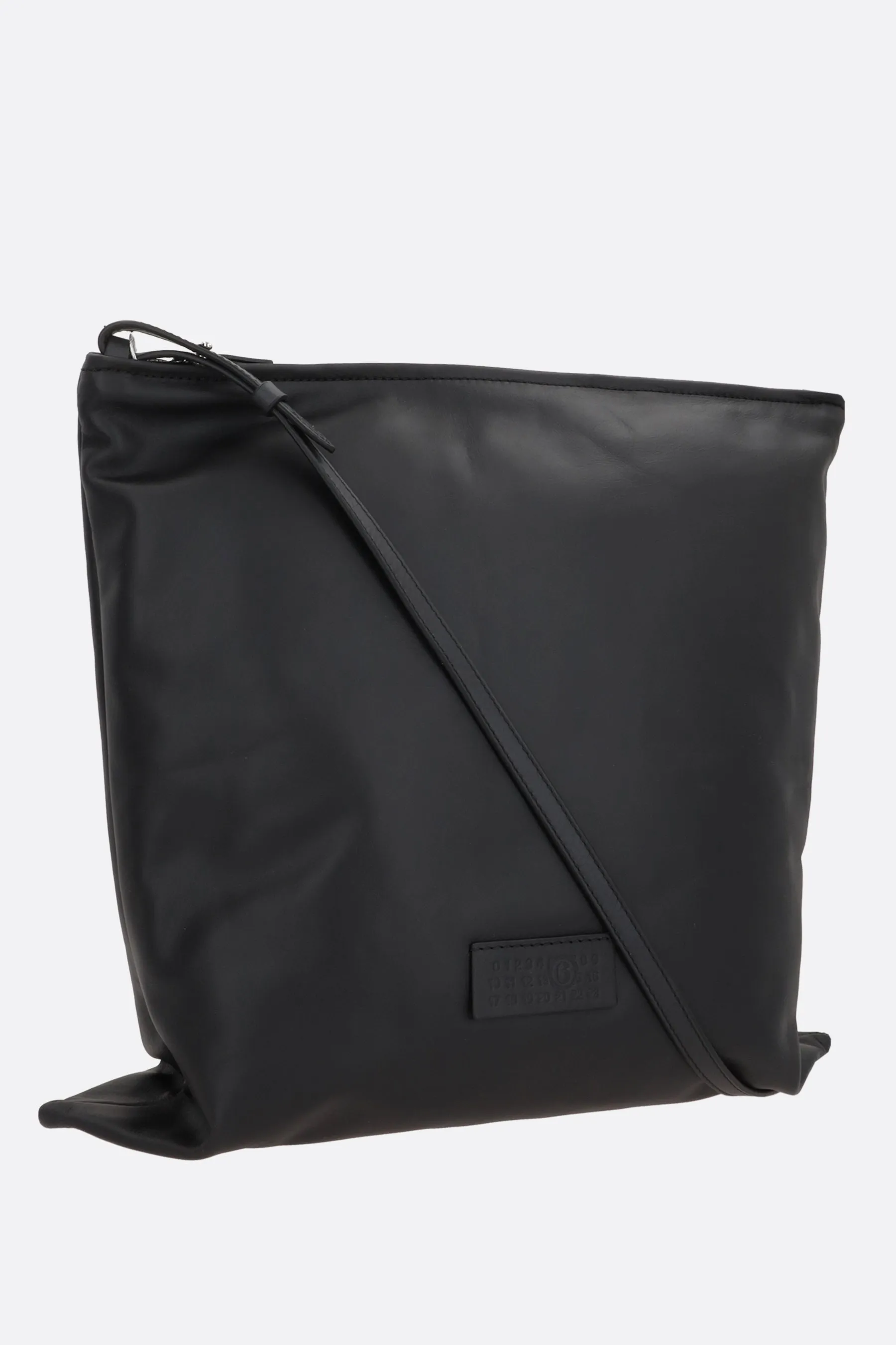  tote Pillow in pelle liscia  