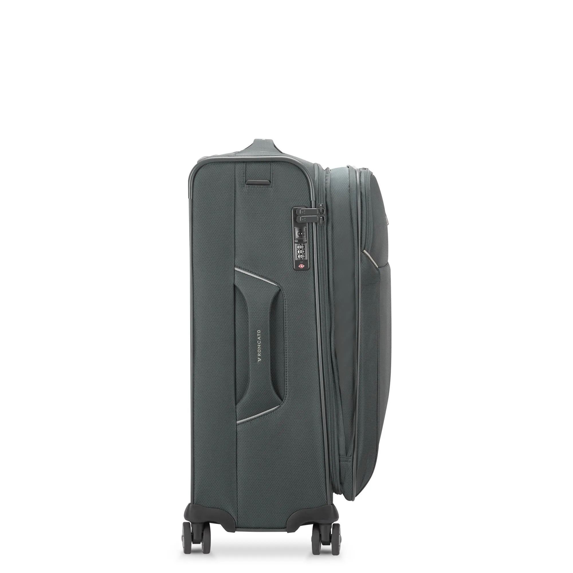 Trolley Medio 65cm RONCATO Ironik 2.0 Antracite 4 Ruote Espandibile